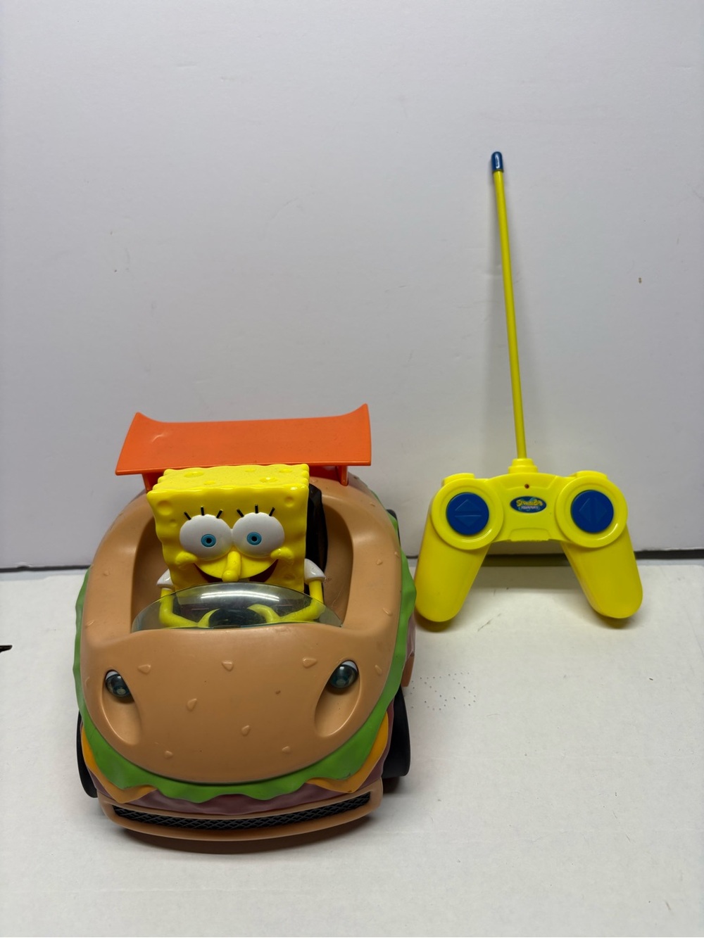 NKOK Remote Control Krabby Patty Vehicle Spongebob 2015 Works Perfect!